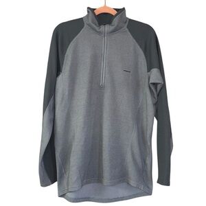 Patagonia Gray Pullover Quarter Zip Light Jacket Men’s M Golf Hiking Outdoor